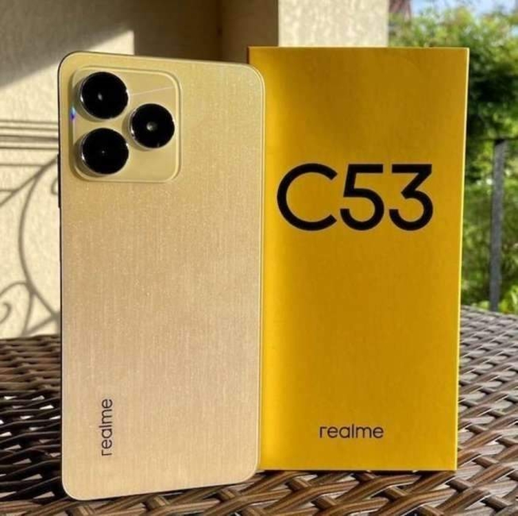 Smartphone Realme C53 128 GB, 6 GB de RAM, Dourado Smartphone Realme C53 128 GB, 6 GB de RAM, Dourado