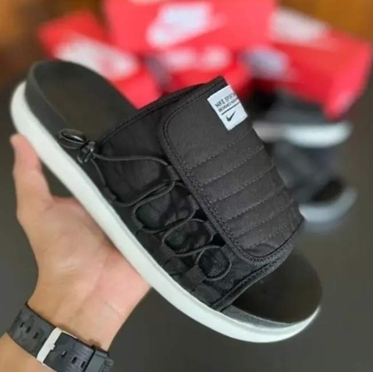 Chinelo Masculino Slide Asuna 2ni-ke Preto Promoção Chinelo Masculino Slide Asuna 2ni-ke Preto Promoção