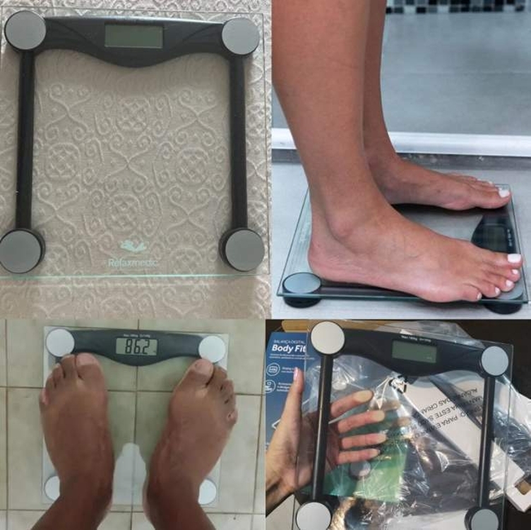 Relaxmedic Body Fit balança digital ate 180 Kg Relaxmedic Body Fit balança digital ate 180 Kg