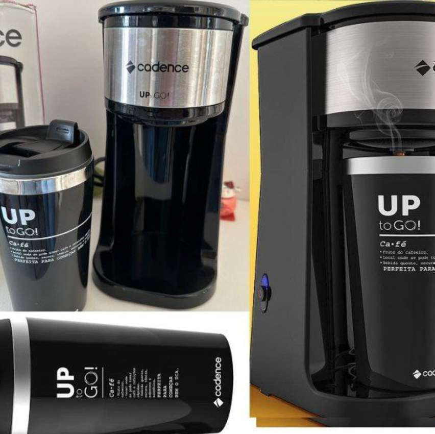 Cafeteira Elétrica Cadence To Go com Copo Térmico Cafeteira Elétrica Cadence To Go com Copo Térmico