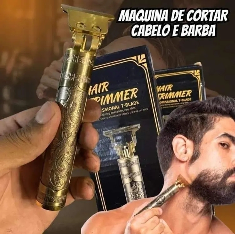 Maquina Acabamento Recarregável Detalhe Cabelo Barba Sem Fio Maquina Acabamento Recarregável Detalhe Cabelo Barba Sem Fio