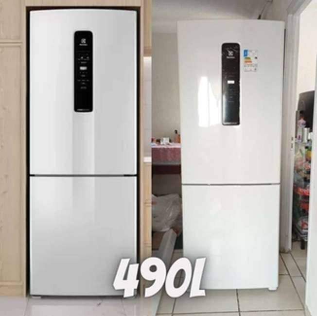 Geladeira/Refrigerador Electrolux Degelo - Automático Inverse Branca 490L Efficient IB7 Geladeira/Refrigerador Electrolux Degelo - Automático Inverse Branca 490L Efficient IB7