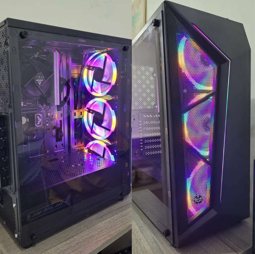 Gabinete Gamer TGT Erion, RGB, Mini-Tower, Lateral Acrilico, Com 2 Fans, Preto, TGT-ERN-RGB01 Gabinete Gamer TGT Erion, RGB, Mini-Tower, Lateral Acrilico, Com 2 Fans, Preto, TGT-ERN-RGB01