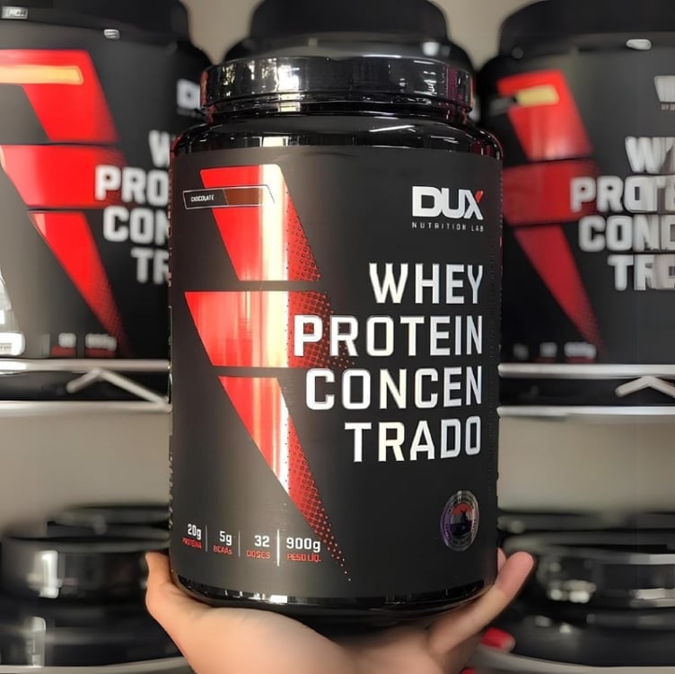 Whey Protein Concentrado - Pote 900g Dux Nutrition Whey Protein Concentrado - Pote 900g Dux Nutrition