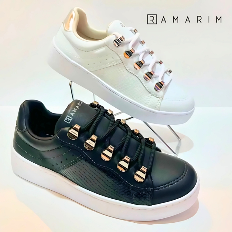 Tênis Casual Feminino Sintético Cano Curto Ramarim Tênis Casual Feminino Sintético Cano Curto Ramarim