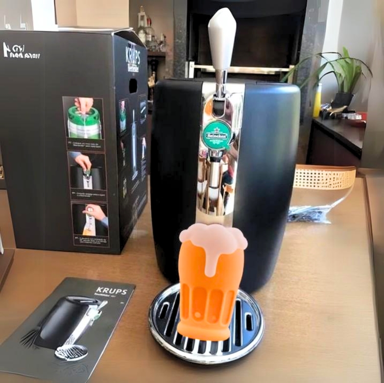 Chopeira Beertender Krups Heineken B101 Chopeira Beertender Krups Heineken B101