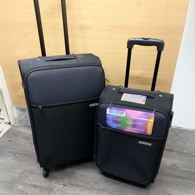 Mala De Viagem Pequena Preta Frankfurt American Tourister Mala De Viagem Pequena Preta Frankfurt American Tourister