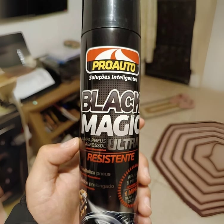 Proauto Limpa Pneus Aerossol Black Magic 400 ml Proauto Limpa Pneus Aerossol Black Magic 400 ml