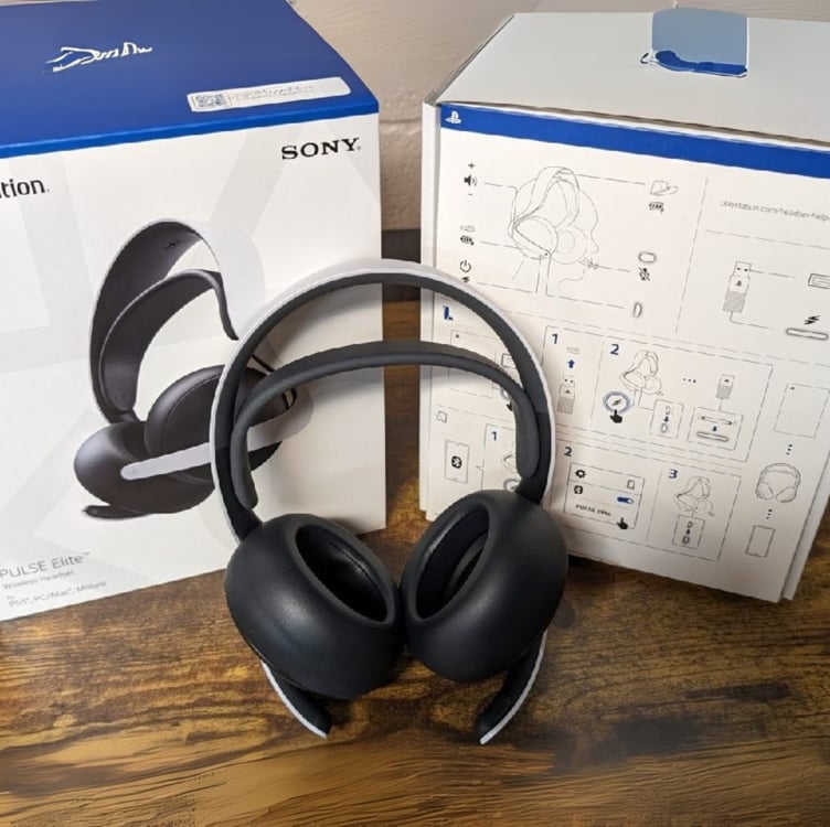 Headset Sem Fio Pulse Elite Sony Ps5 Midnight Black Headset Sem Fio Pulse Elite Sony Ps5 Midnight Black