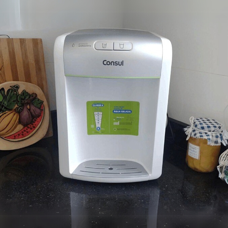 Purificador De Água Natural E Gelada Bivolt Consul - Branco Purificador De Água Natural E Gelada Bivolt Consul - Branco