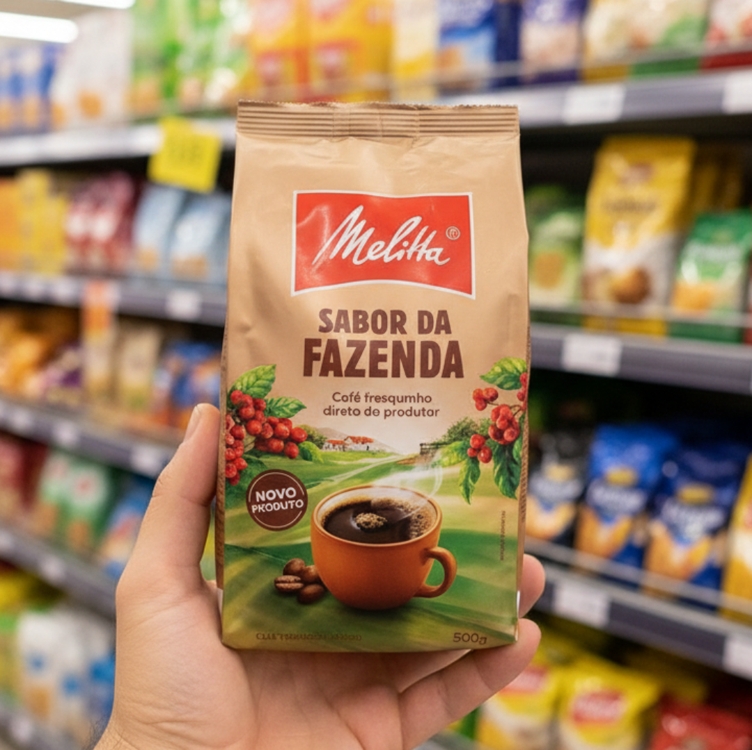 Café Melitta Sabor Da Fazenda Pouch 500g