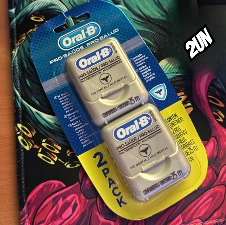 Fio Dental Oral-B Pro Saúde 2 Unidades Fio Dental Oral-B Pro Saúde 2 Unidades