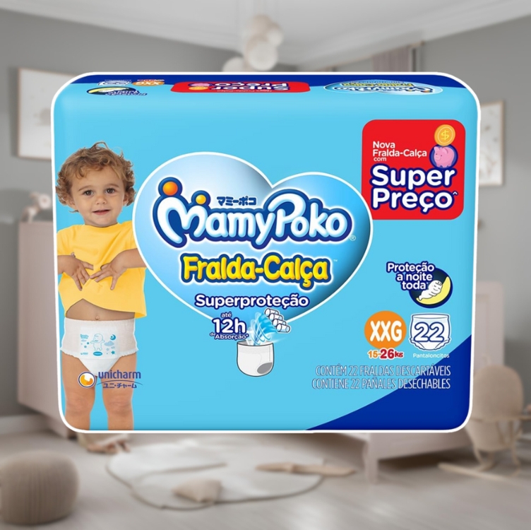 MamyPoko Fralda-Calça Superproteção XXG 22 Unidades MamyPoko Fralda-Calça Superproteção XXG 22 Unidades