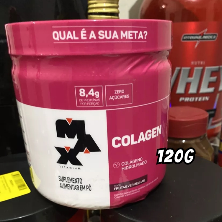 Colágeno Hidrolisado Colagen (120g), Tangerina Colágeno Hidrolisado Colagen (120g), Tangerina