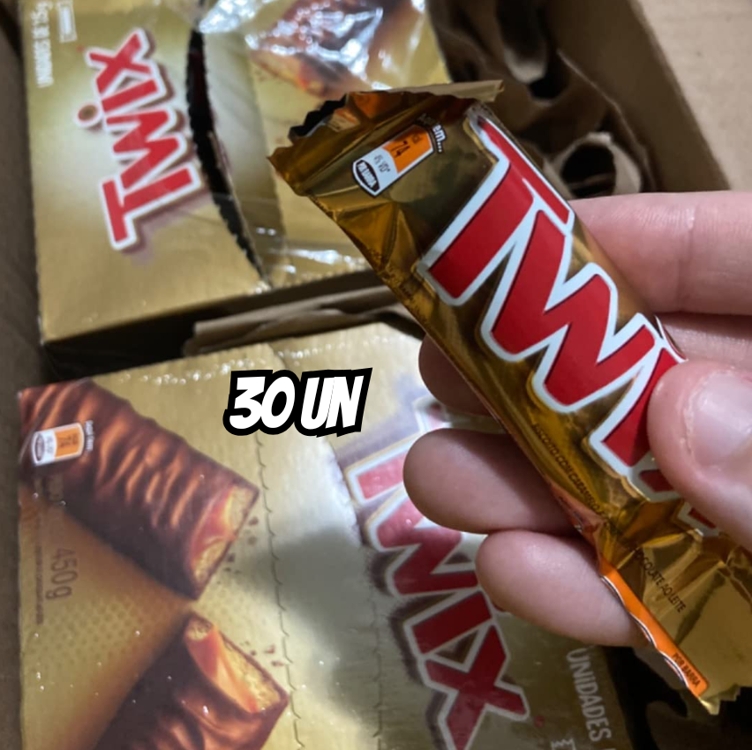 Twix Original Mars 24X30X15g Mars Sabor Chocolate Twix Original Mars 24X30X15g Mars Sabor Chocolate