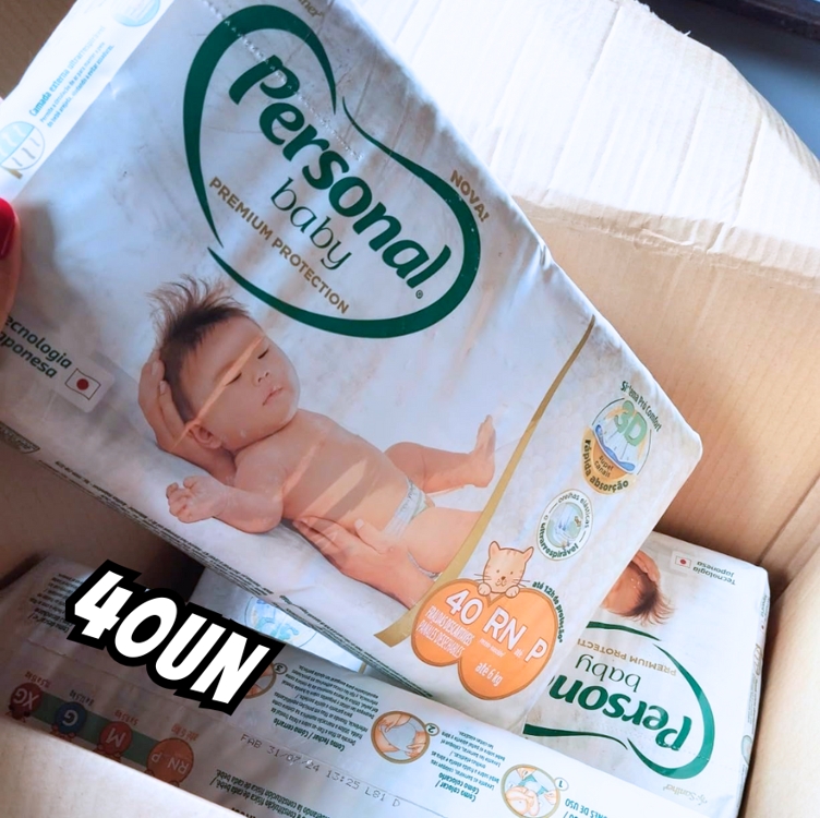 Personal Fralda Baby Premium Protection P, 40 Unidades Personal Fralda Baby Premium Protection P, 40 Unidades