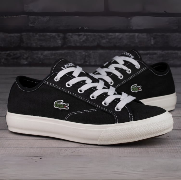 Tênis Lacoste Backcourt Masculino - Preto+Off White Tênis Lacoste Backcourt Masculino - Preto+Off White