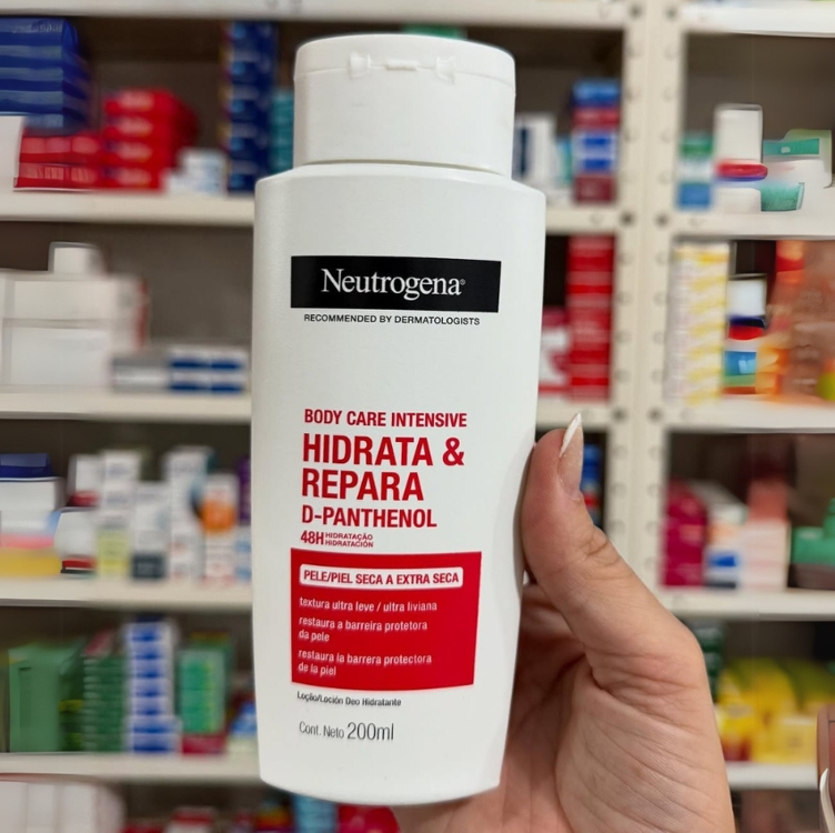 Hidratante Corporal NeutrogenaBody Care Intensive Hidrata&Repara, 200mL Hidratante Corporal NeutrogenaBody Care Intensive Hidrata&Repara, 200mL