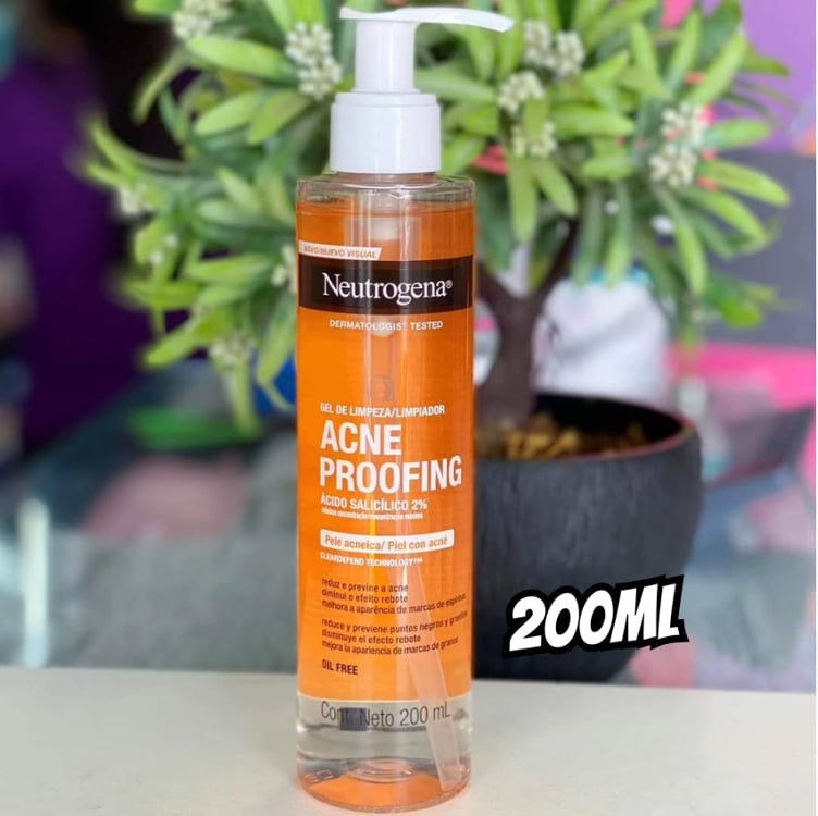 Neutrogena Gel de Limpeza Acne Proofing, 200ml Neutrogena Gel de Limpeza Acne Proofing, 200ml