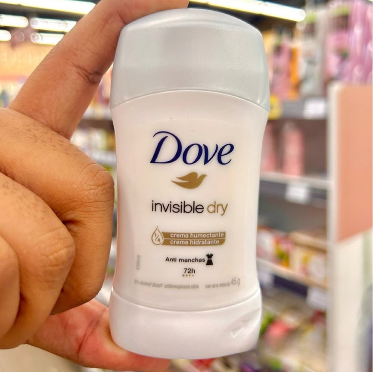 Dove Antitranspirante Stick Invisible Dry 45g Dove Antitranspirante Stick Invisible Dry 45g