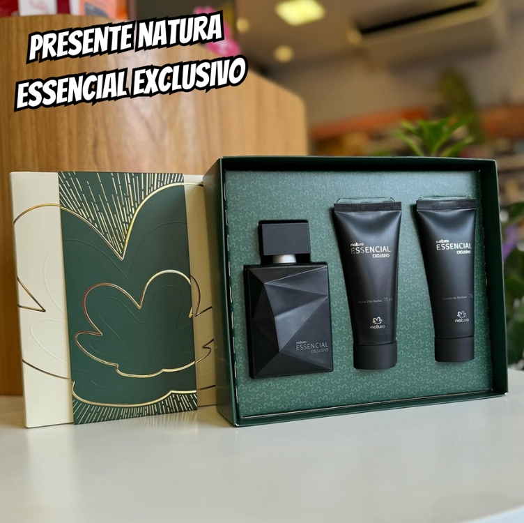 Presente Natura Essencial Exclusivo Masculino Presente Natura Essencial Exclusivo Masculino