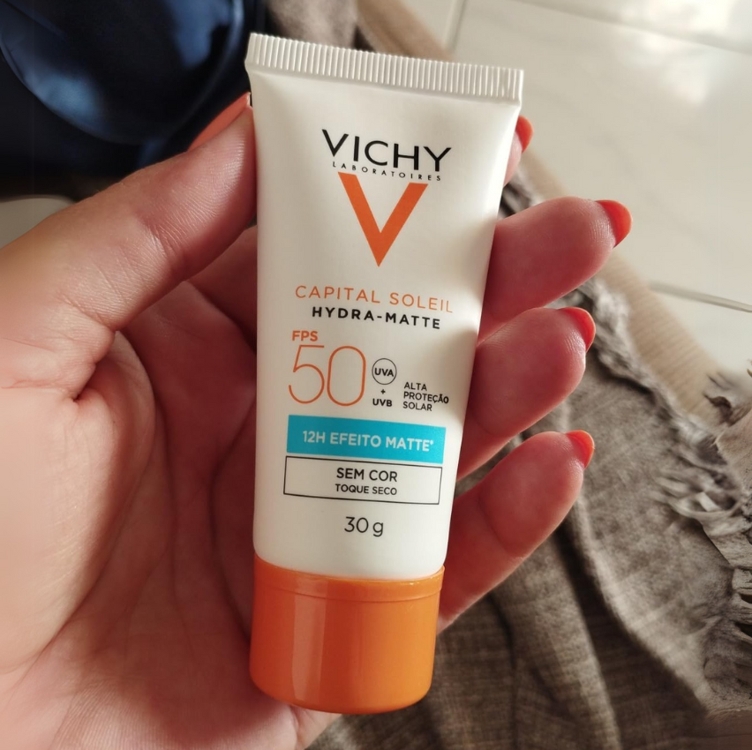 VICHY Protetor Solar Facial Vichy Capital Soleil Hydra-Matte Fps50-30G VICHY Protetor Solar Facial Vichy Capital Soleil Hydra-Matte Fps50-30G