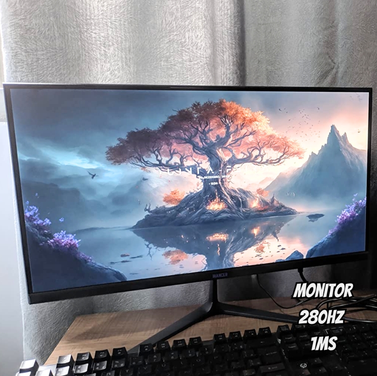Monitor Gamer Mancer Horizon Z PRO280H | 27 Polegadas | VA | Full HD | 280Hz | 1ms | FreeSync/G-Sync | MCR-HZP280H-BL01 Monitor Gamer Mancer Horizon Z PRO280H | 27 Polegadas | VA | Full HD | 280Hz | 1ms | FreeSync/G-Sync | MCR-HZP280H-BL01