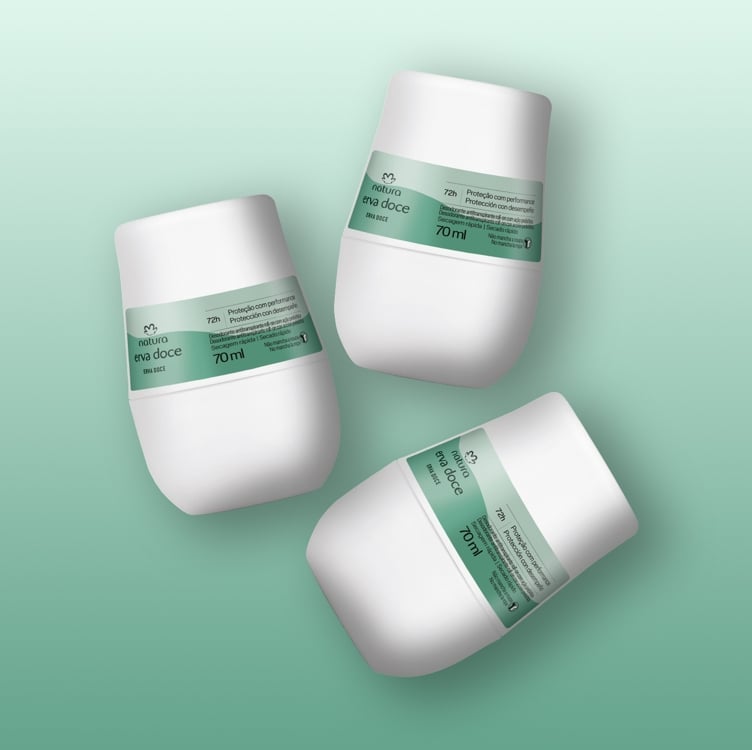 Kit Desodorante Antitranspirante Roll-on Erva Doce (3 unidades) Kit Desodorante Antitranspirante Roll-on Erva Doce (3 unidades)
