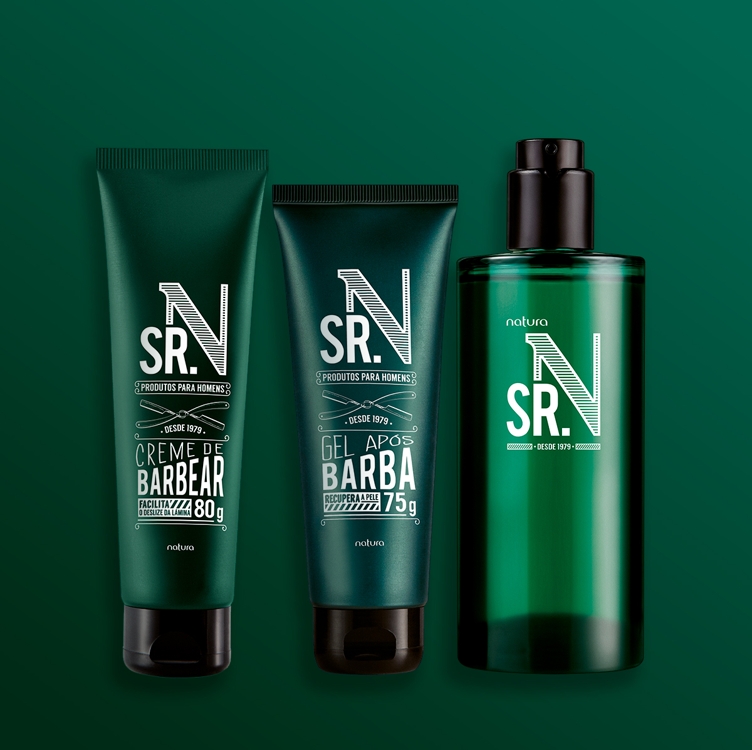Kit Sr. N, Creme de Barbear e Gel Pós Barba (3 produtos) Kit Sr. N, Creme de Barbear e Gel Pós Barba (3 produtos)