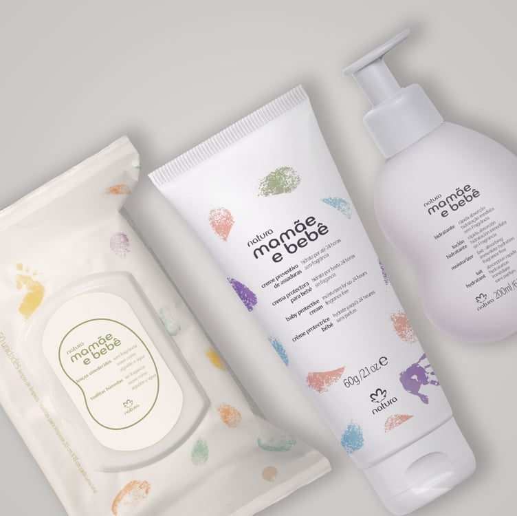 Kit Mamãe e Bebê Sem Fragrância (3 produtos) Kit Mamãe e Bebê Sem Fragrância (3 produtos)