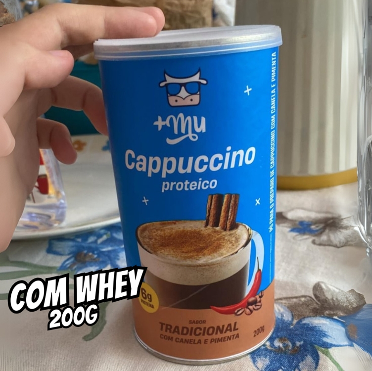 +Mu Cappuccino com Whey - 200g +Mu Cappuccino com Whey - 200g