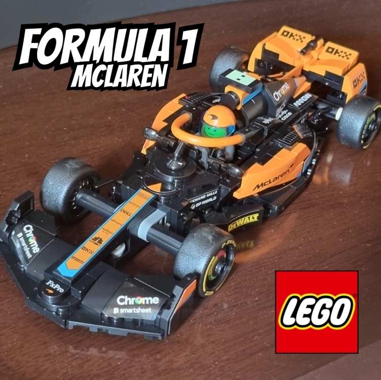 LEGO Set Speed Champions 76919 Carro de Corrida de Formula 1 da McLaren 2023 245 peças LEGO Set Speed Champions 76919 Carro de Corrida de Formula 1 da McLaren 2023 245 peças