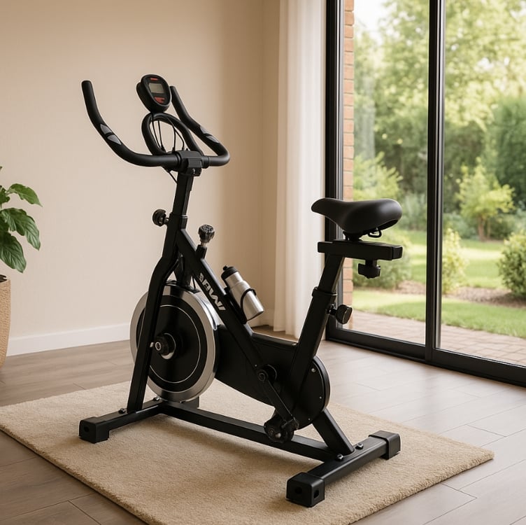 Bicicleta Ergométrica Spinning Mbx Com Roda De Inércia Preto/vermelho Bicicleta Ergométrica Spinning Mbx Com Roda De Inércia Preto/vermelho