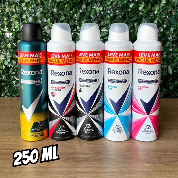 Rexona Antitranspirante Aerossol Antibacterial e Invisible Men 250Ml Leve Mais Pague Menos (A Embalagem Pode Variar) Rexona Antitranspirante Aerossol Antibacterial e Invisible Men 250Ml Leve Mais Pague Menos (A Embalagem Pode Variar)