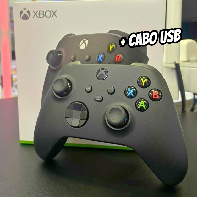 Controle Xbox Wireless Series X|s Carbon black