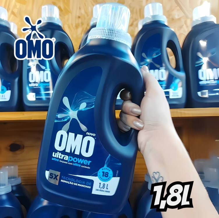 Sabão Líquido Omo Ultra Power Original 1,8L Sabão Líquido Omo Ultra Power Original 1,8L