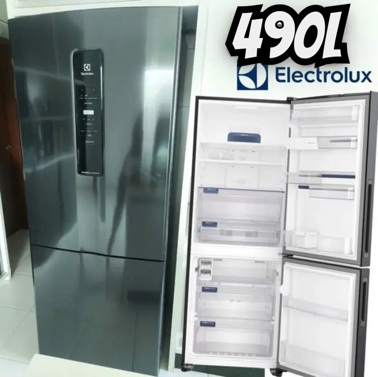 Geladeira Electrolux Frost Free Autosense Inverse Ib7b Cor Preto 220V Geladeira Electrolux Frost Free Autosense Inverse Ib7b Cor Preto 220V