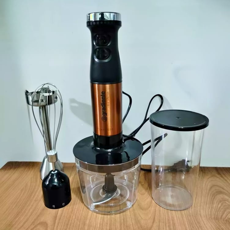 Mixer Gradiente Cobre Collection PGMX402 bronze e preto e aço inoxidável 127V 600W Mixer Gradiente Cobre Collection PGMX402 bronze e preto e aço inoxidável 127V 600W