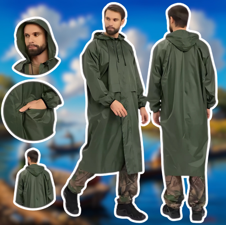 Capa De Chuva P/ Pesca Pescaria Militar Reforçada Epi Oferta Capa De Chuva P/ Pesca Pescaria Militar Reforçada Epi Oferta