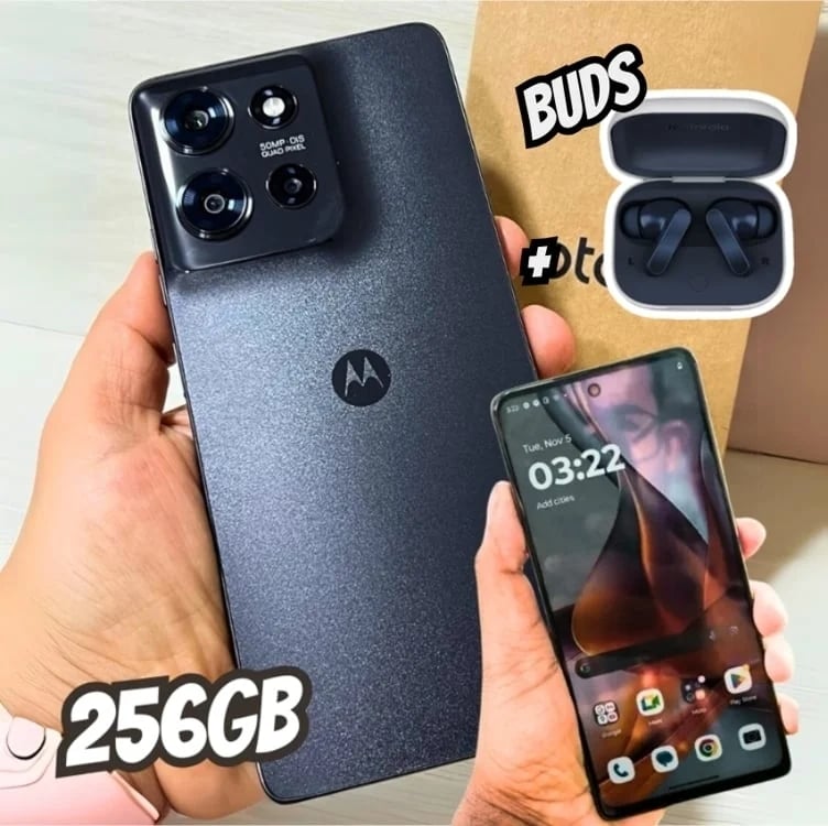 Smartphone Motorola Moto G75 5g Music Edition Moto Buds - 256gb 16gb (8gb Ram+8gb Ram Boost) E 50mp Sony Lytia 600 Camera Moto Ai Ultrarresistencia Militar - Cinza Vegan Leather Smartphone Motorola Moto G75 5g Music Edition Moto Buds - 256gb 16gb (8gb Ram+8gb Ram Boost) E 50mp Sony Lytia 600 Camera Moto Ai Ultrarresistencia Militar - Cinza Vegan Leather