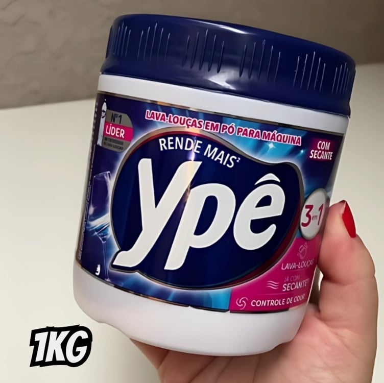 Ypê Detergente em Pó para Máquina 1Kg Ypê Detergente em Pó para Máquina 1Kg
