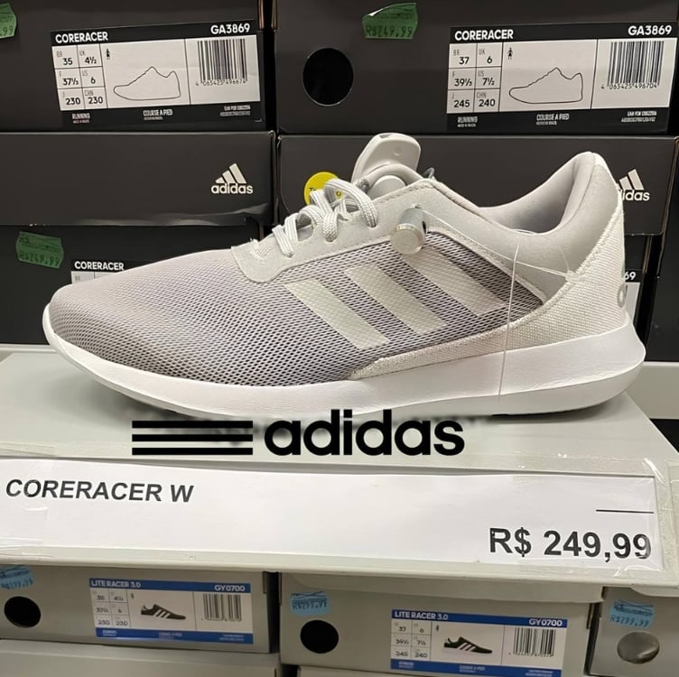 Tênis Adidas Coreracer Feminino Tênis Adidas Coreracer Feminino