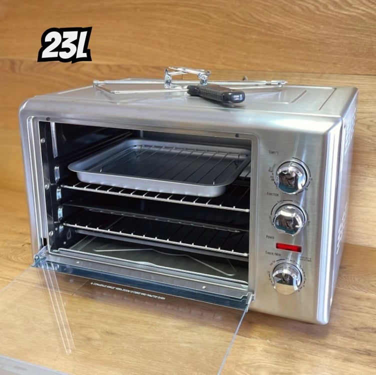 Forno elétrico, 23l, Prata, 220v, Hamilton Beach Forno elétrico, 23l, Prata, 220v, Hamilton Beach