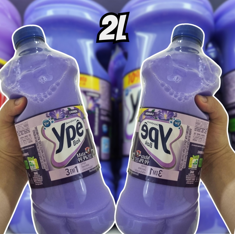 Ypê Desinfetante Bak Lavanda 2L Ypê Desinfetante Bak Lavanda 2L