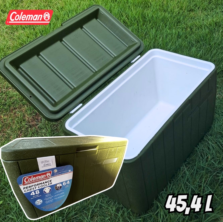 Caixa Térmica 48 QT (45,4 L) Verde Militar Caixa Térmica 48 QT (45,4 L) Verde Militar