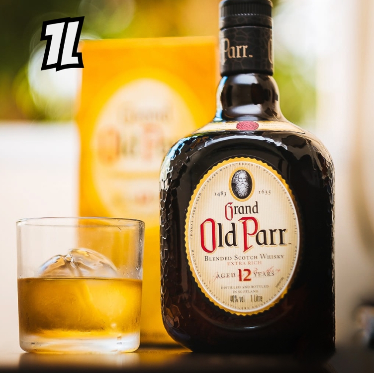 Whisky Grand Old Parr 12 Anos 1 Litro Whisky Grand Old Parr 12 Anos 1 Litro