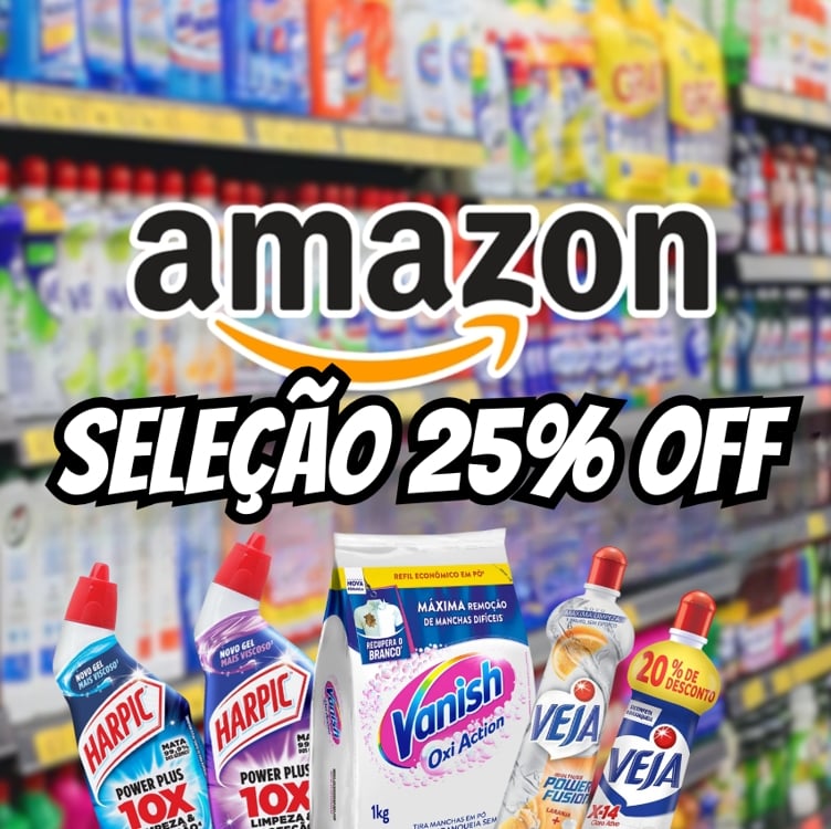 Seleção em Produtos de Limpeza - Amazon Seleção em Produtos de Limpeza - Amazon