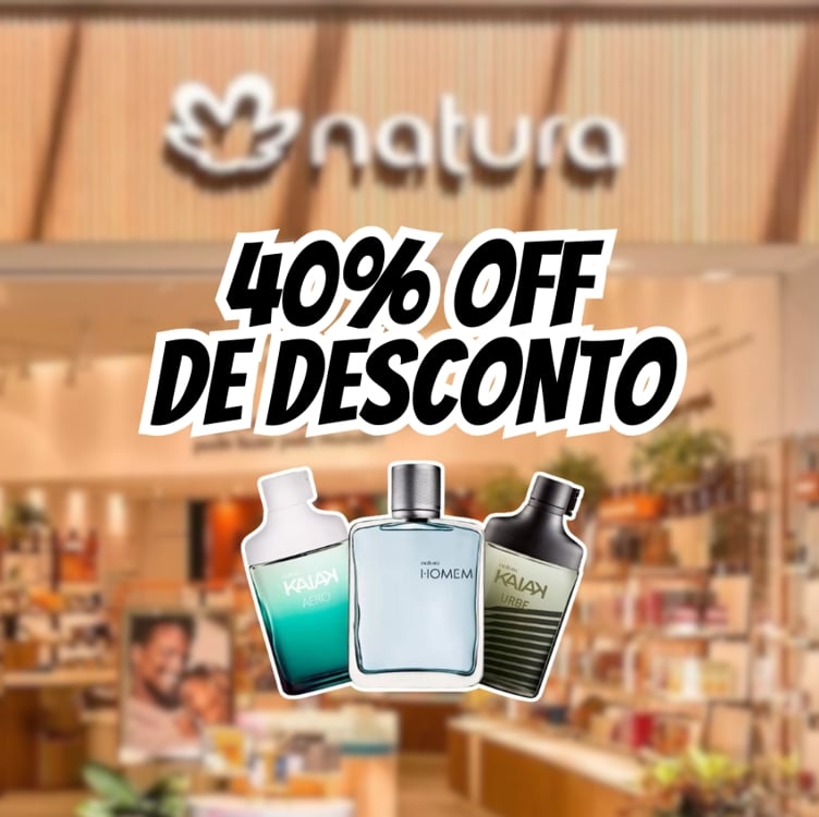 Desconto Progressivo Natura 40% De Desconto Real Desconto Progressivo Natura 40% De Desconto Real
