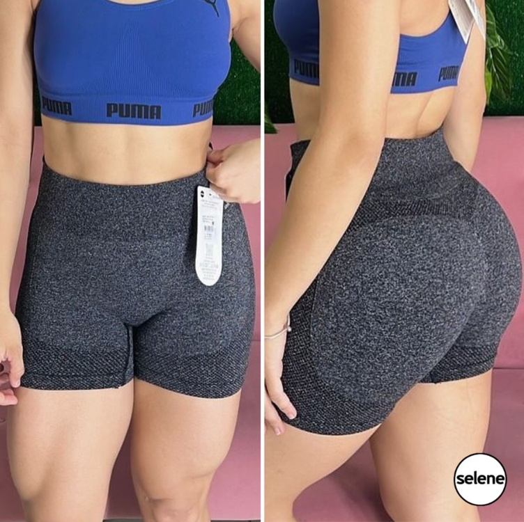 Short Selene Levanta Bumbum Sem Costura Sem Transparência Short Selene Levanta Bumbum Sem Costura Sem Transparência