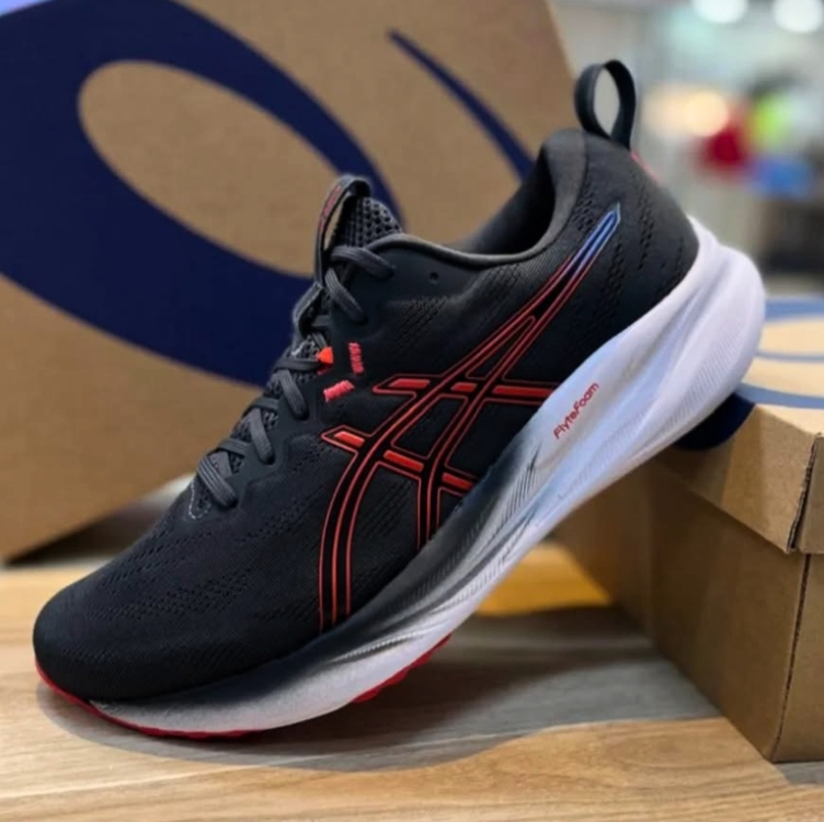 Tênis Asics Gel-Pulse 16 SE Masculino - Preto+Laranja Tênis Asics Gel-Pulse 16 SE Masculino - Preto+Laranja